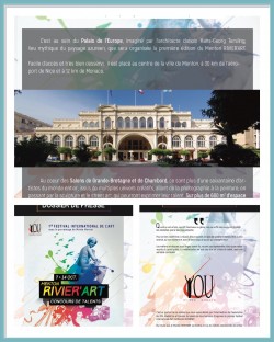 2017 Création pour Riviera arts expo 