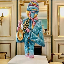 Jouer de trompette 🎺 création 2020 ht 1 m-22 cm
