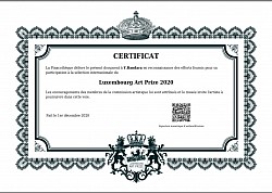 Luxembourg Arts récompense